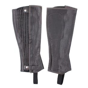 Perneira para Montaria com Zíper Bronc-Steel Couro Marrom 25496