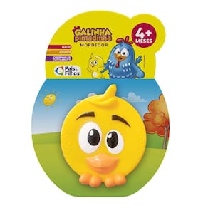 Mordedor para Bebê - Galinha Pintadinha - Pintinho - Pais e Filhos