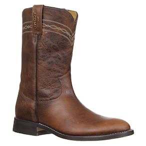 Bota Masculina Bico Redondo Marrom Jácomo 32638