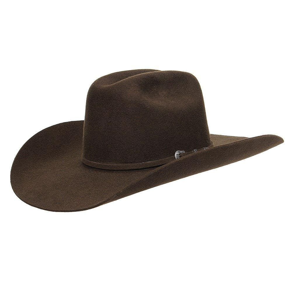 Chapéu Feltro Premium 3x Super Bull Marrom Forrado Stetson 31439