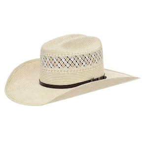 Chapéu Country 20X Amarelo Rendado e Bandinha com Fivela Texas Diamond 28873