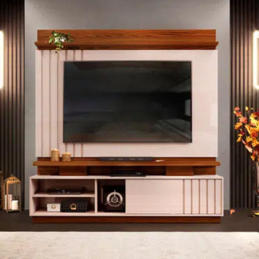 Estante Home para TV até 70 MDP e MDF 1 Porta Detroit DJ Móveis