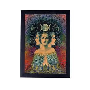 Lindo Quadro decoração esoterica deusa triplice P8444
