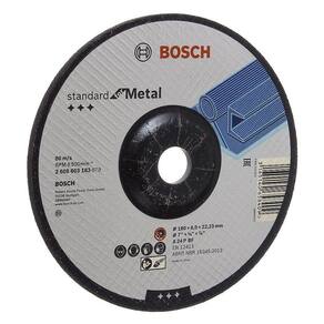 Disco de Desbaste Standard A 24P BF 7`` para Metal Bosch 30303