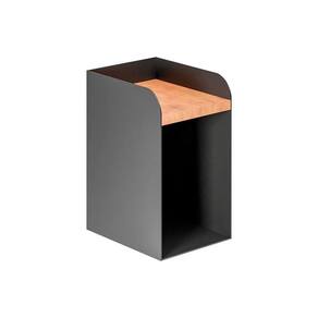Apoio De Cabeceira Em Aço Linha Home Padrão Morphi Design 20 Preto - Cor: Preto