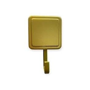 Cabide Gancho Adesivo Dourado Acetinado - FUTURE