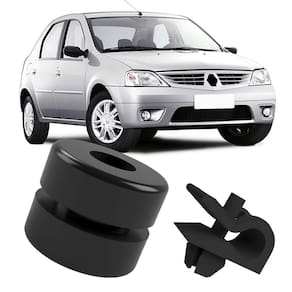 Kit Fixação Grampos Presilhas Para Haste Capô Logan 2007 2008 2009 2010 2011 2012 2013