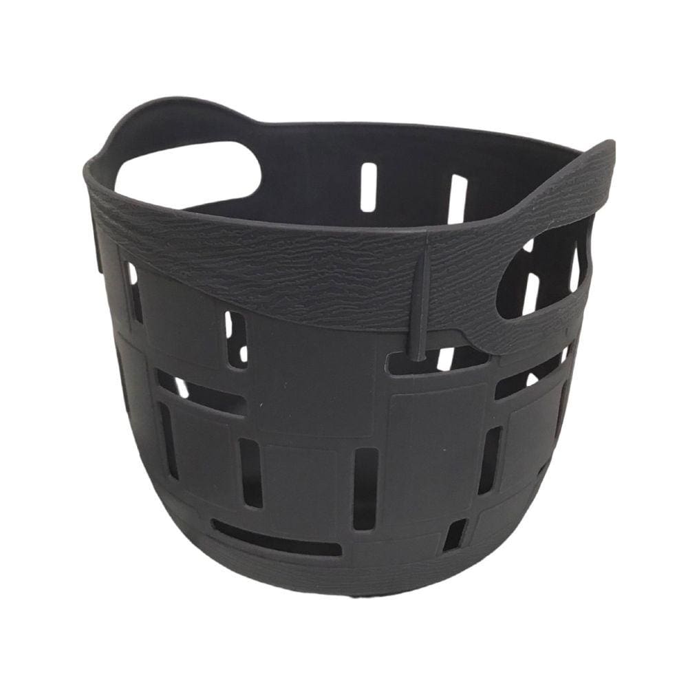 Mini Cesto Organizador de plástico Multiúso com Alça 12cm