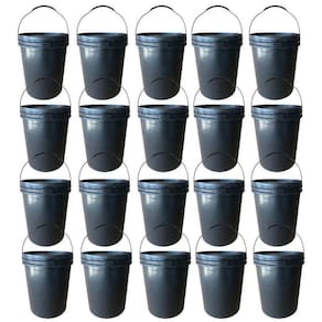 Plastica Tampa Removível Alça Plástica Com Tampa - 20 Pçs