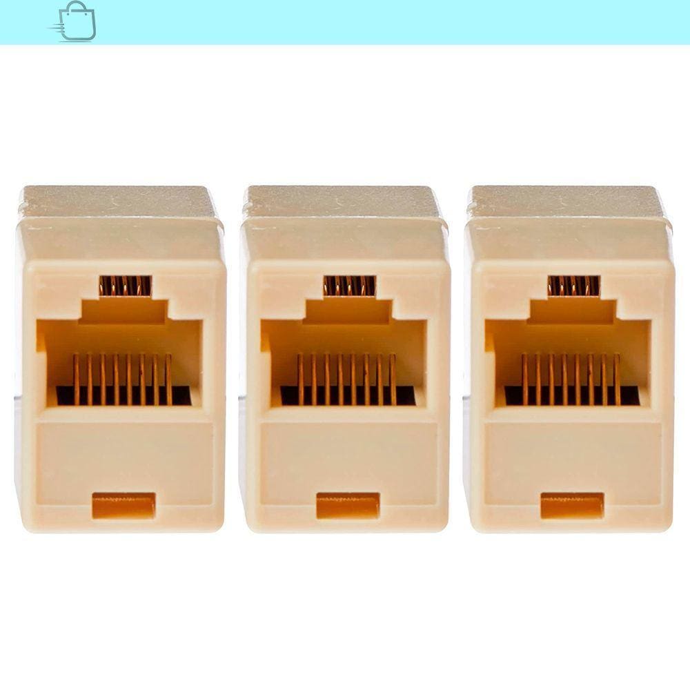 Kit 3 Emendas de Rede RJ45