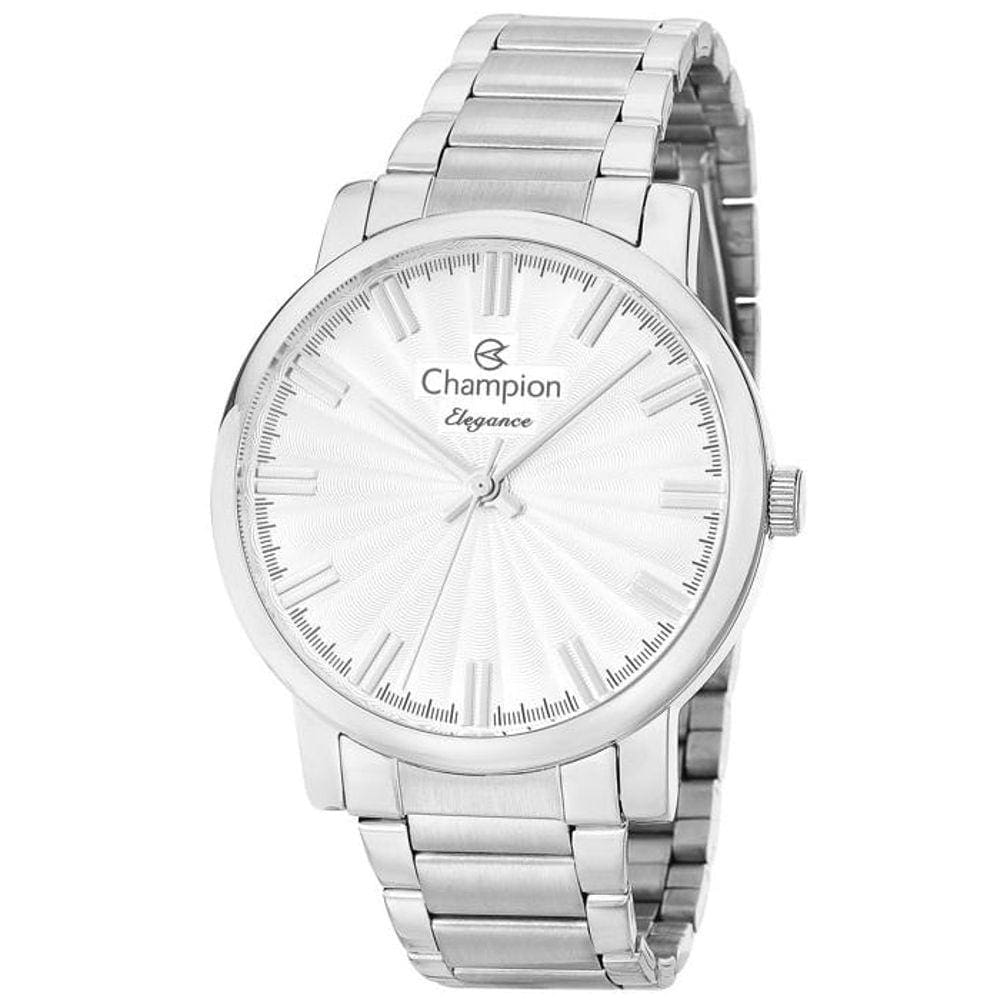 Relógio CHAMPION feminino prata CN26037Q