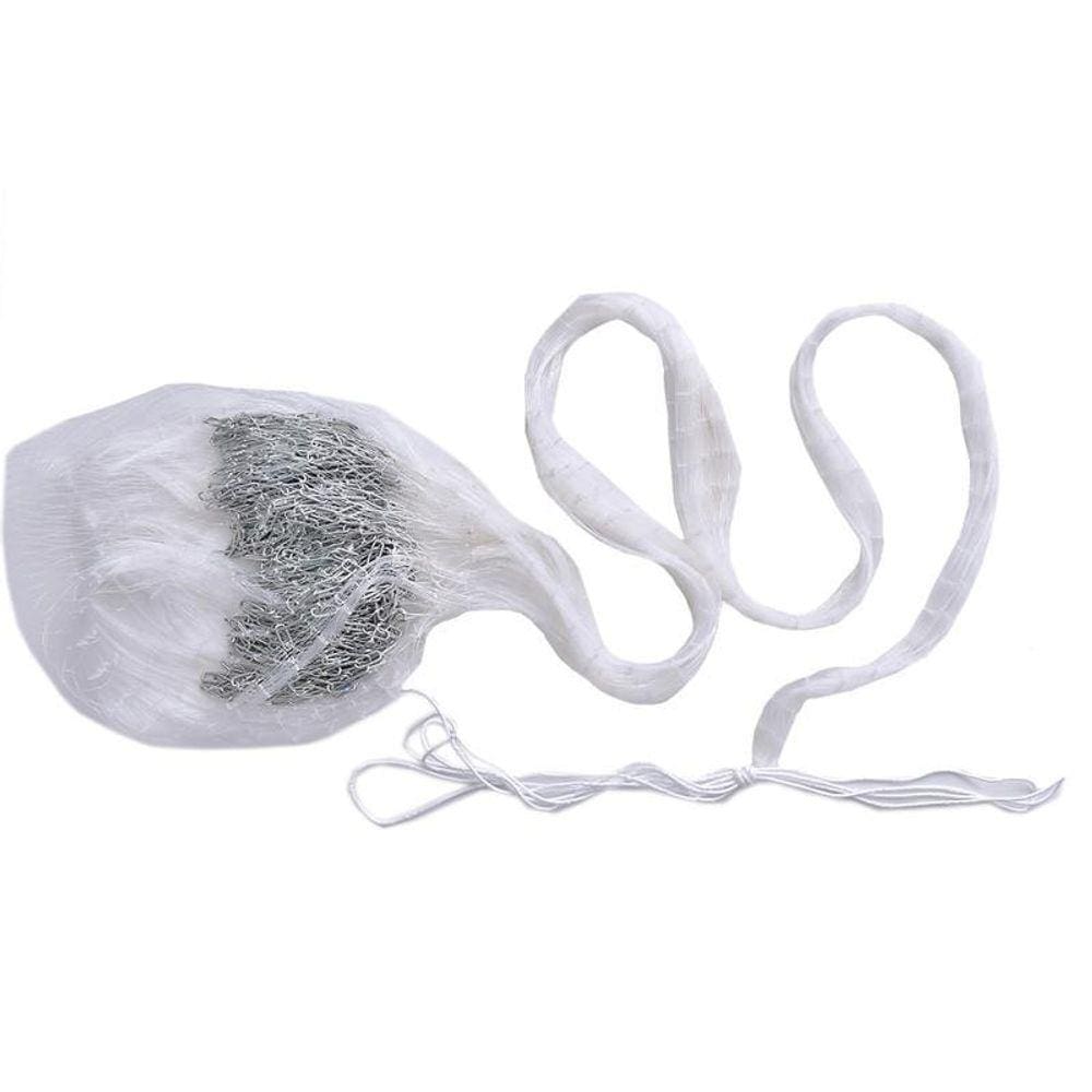 Tarrafa Com Corrente Pesca Malha 4 X 4 Cm 40Mm Fio0.60 30Mt