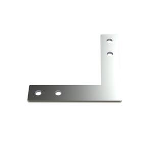 Kit 2 Conector Tipo L Taschibra CPT02 Para Perfil Led