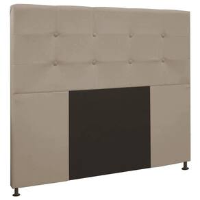 Cabeceira Casal 1,40m Zurique Suede Bege - Pallazio