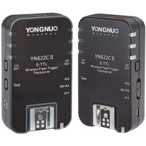 imagem-Rádio Flash Yongnuo Yn-622C Ii E-Ttl Para Canon  Par 