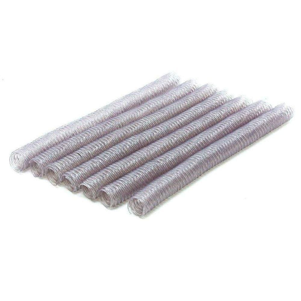 Espiral 17mm para 100 folhas - incolor - pacote com 100 unidades - Mares