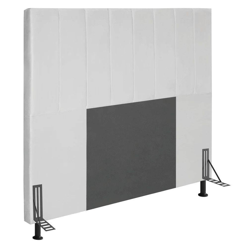 Cabeceira Casal 1,40m Munique Corano Branco - Pallazio