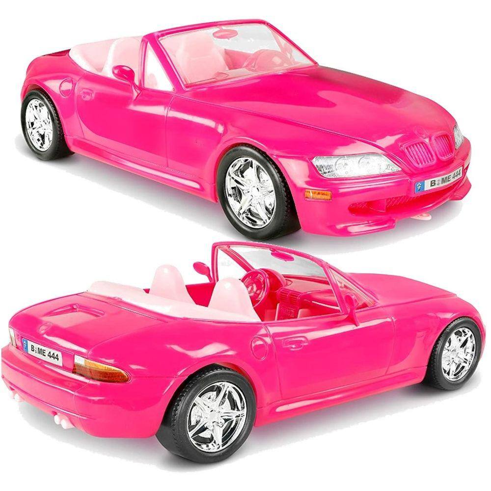 Carro Da Barbie Conversivel Controle Remoto