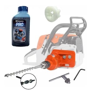 Furadeira Para Motosserra Stihl 025 170 180 210 250 Com Óleo