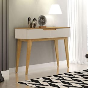 Aparador 2 Portas Belíssima Valdemóveis Off White/Cinamomo