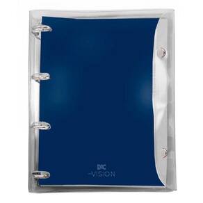 Fichário Argolado Vision 192 Folhas - Dac Azul