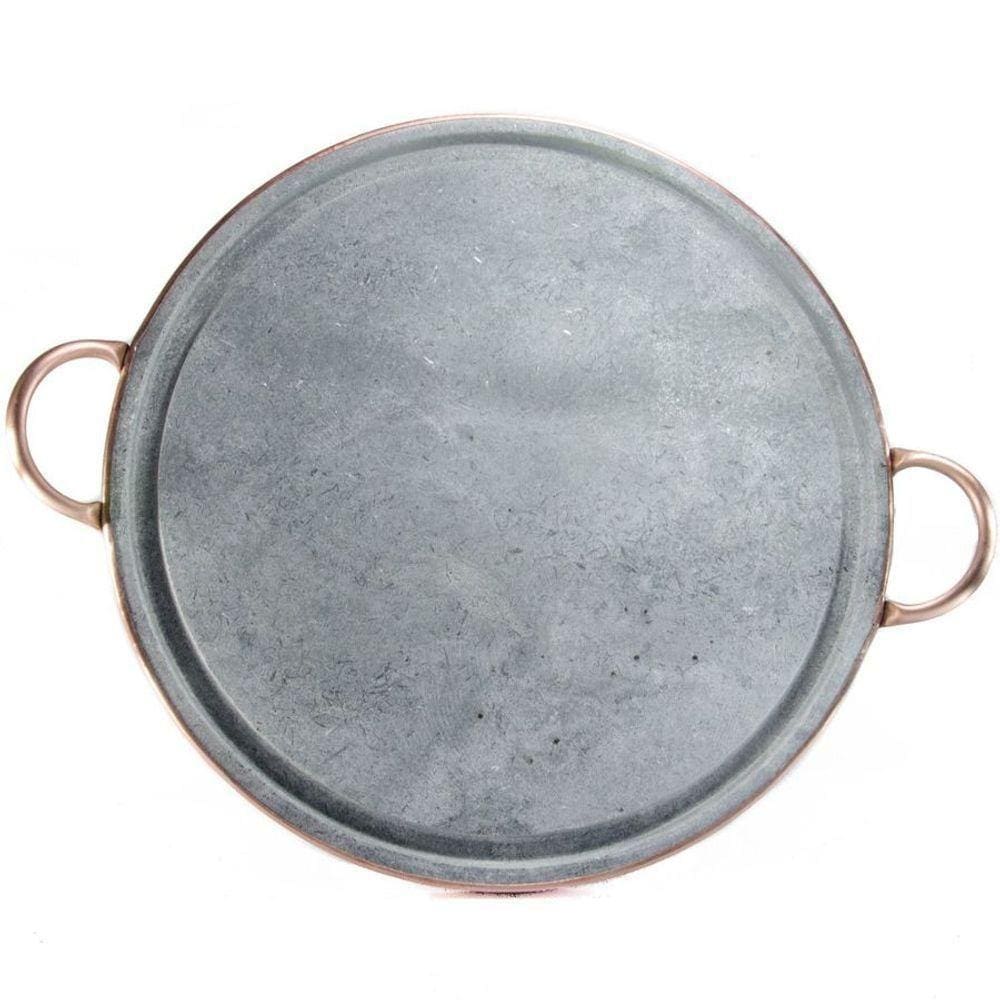 Grelha De Pedra Sabão Chapa 27 Cm