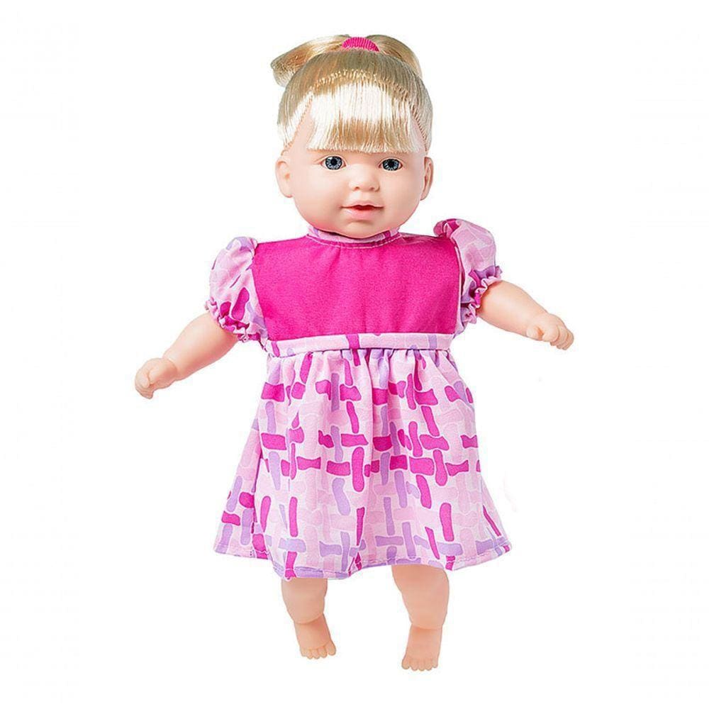 Boneca Que Fala - 40 Cm - Totsy Com Cabelo - 113 Frases - Super Toys