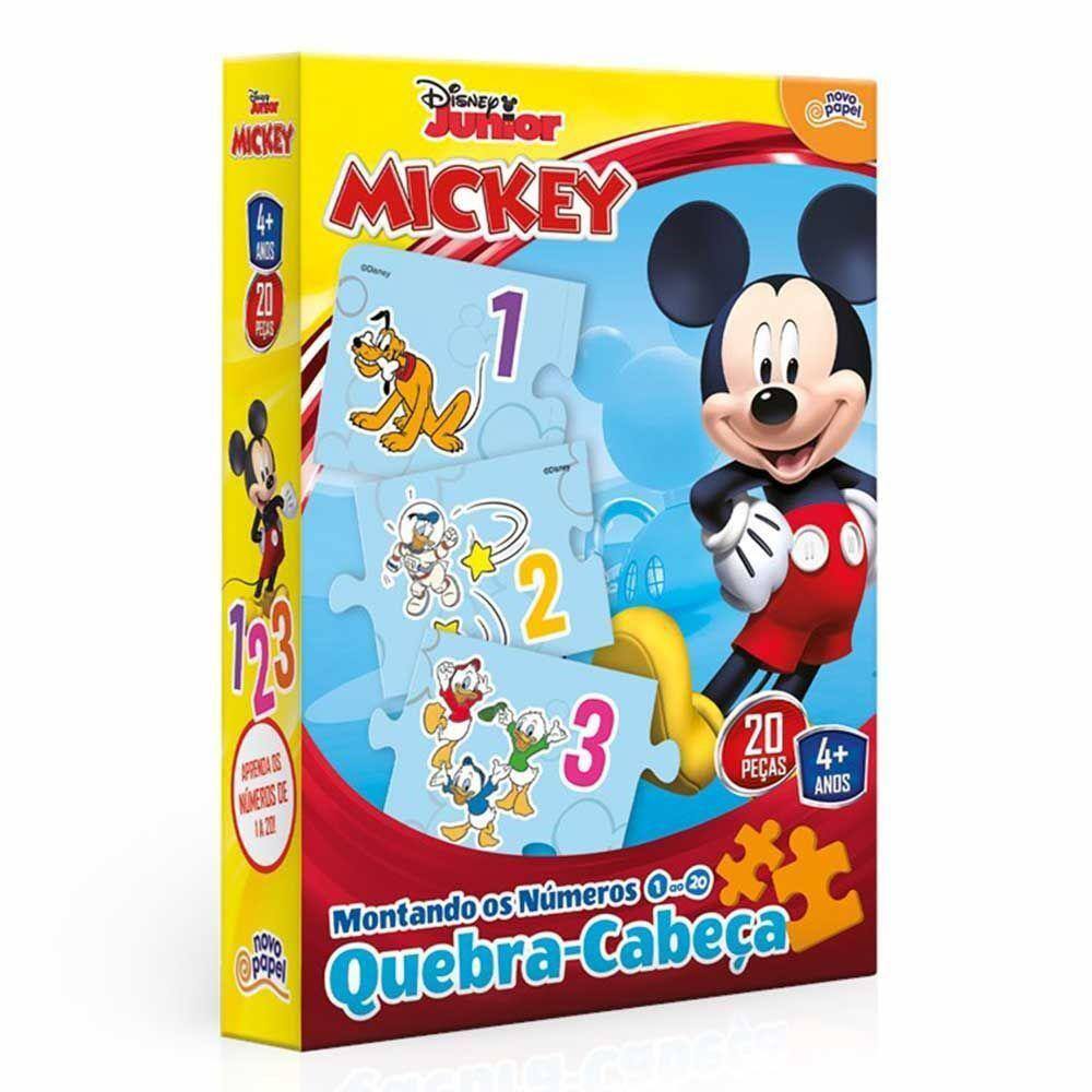 Jogo Infantil Quebra Cabeça de Chão Mickey Mouse Toyster - Loja