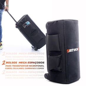 Capa Bolsa Bag Proteção Compatível Partybox 310 Espumada
