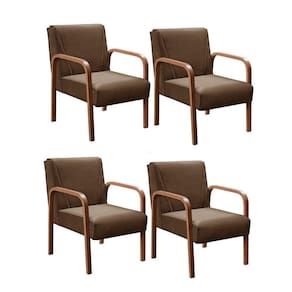 Conjunto 4 Poltronas Anita Cadeira Moderna Decoração Sala Recepção