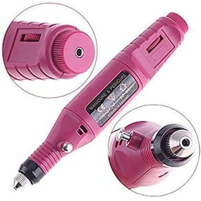 Lixadeira Unha Lixa Elétrica Profissional Bloco Motor Bivolt 5 Brocas