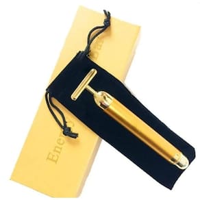 Massageador Facial Energy Beauty Bar 24K Energy Beauty Gold
