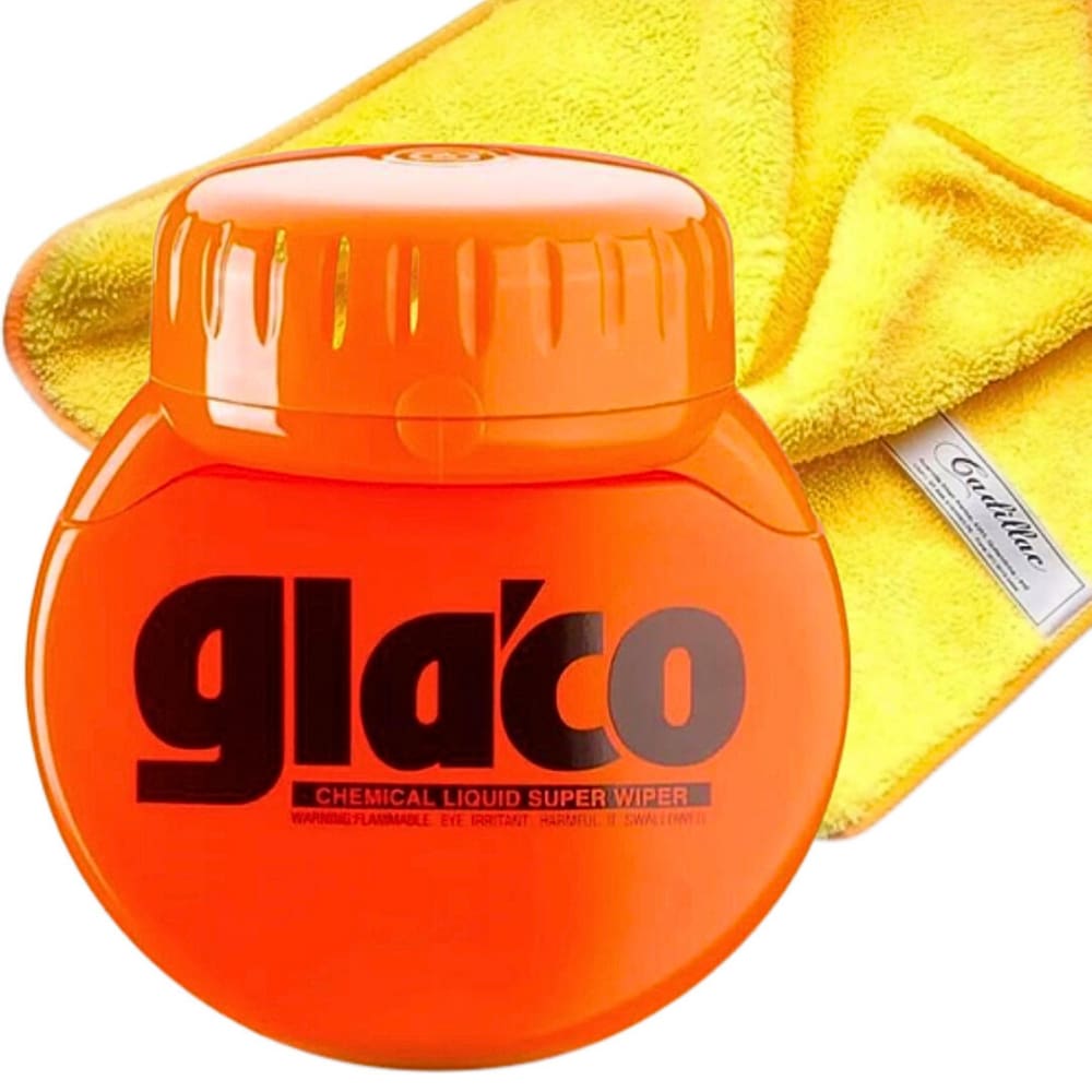 Glaco Big Soft99 cristalizador de vidro repelente Microfibra