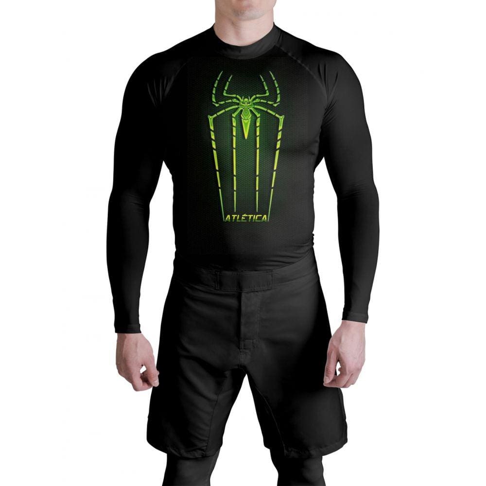 Rash Guard Spider Green Atlética