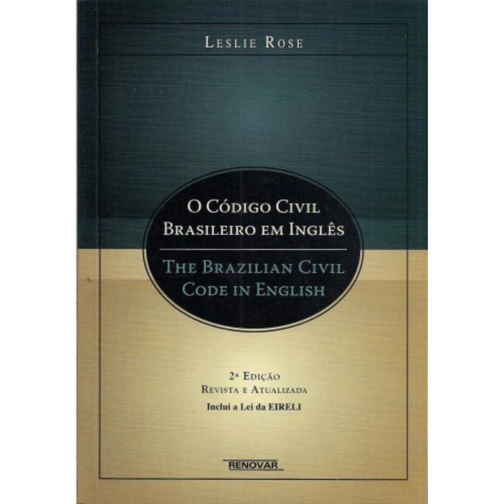 Codigo Civil Brasileiro Em Ingles - The Brazilian