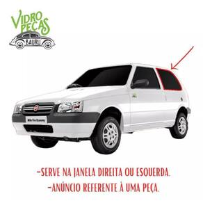 Borracha Guarnição Janela Fixa Uno 2 Portas