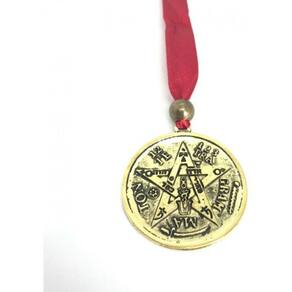 Tetragramaton Metal 4 Cm Parede Dourado Escultura Estatua