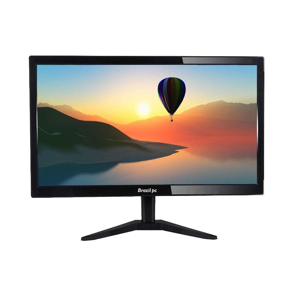 Monitor Led 19 Brazil Pc Bpc-M19Xw Preto Widescreen Box I