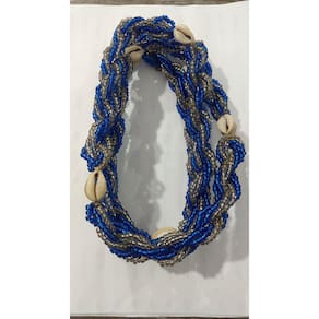 Brajá Guia Azul e Cristal 7 Firmas Umbanda / Candomblé