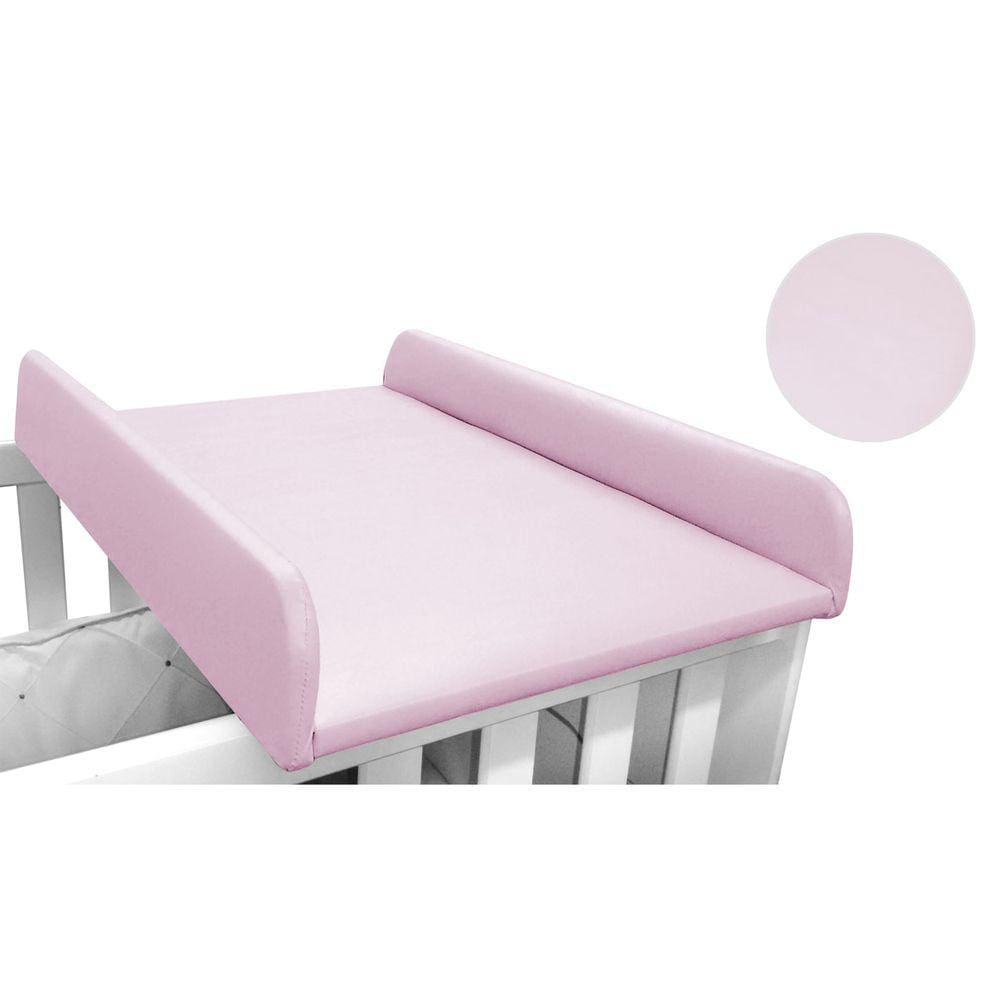 Trocador Portátil Para Berço em Material Sintético Cor Rosa Phoenix Baby