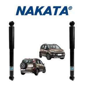 Par Amortecedor Citroen Aircross 2011 A 2020 Traseiro Nakata