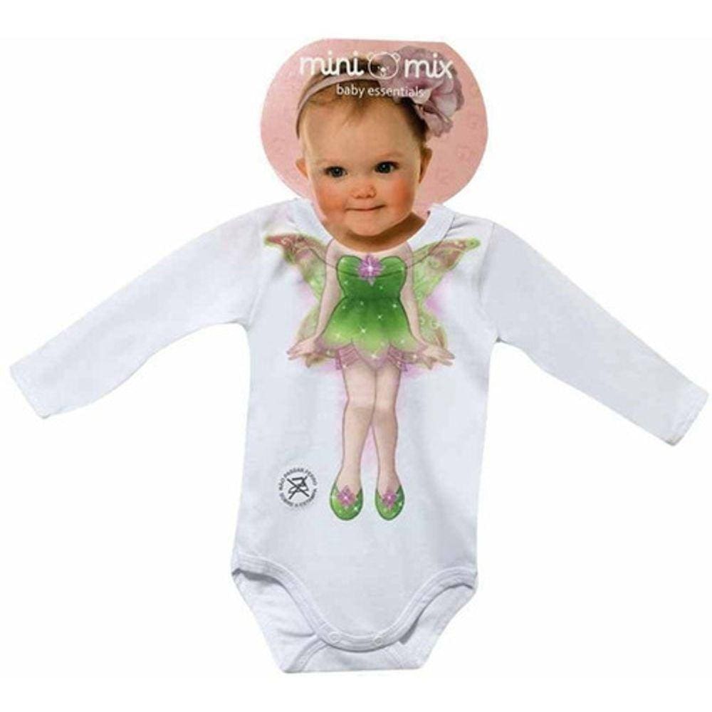 Body Manga Longa Mini Mix Fada Gbaby - G