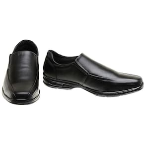 Sapato Social Masculino Confort Couro Adulto Infantil Leve