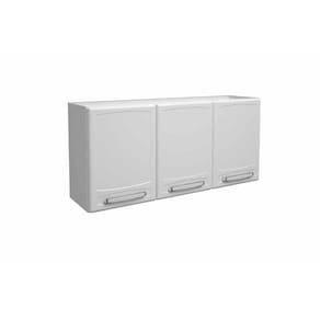 Armário Aéreo Cozinha Modulado Evidence 7008 3 Portas Branco - Bertolini