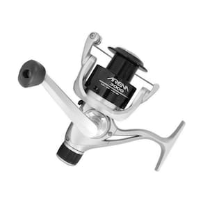 Molinete Arena 3000 Marine Sports Fricção Traseira Prateado 1 Rol. Drag 4,5Kg