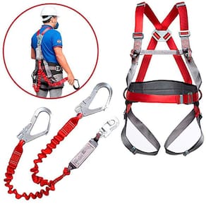 Cinto de Segurança Paraquedista 4 Pontos CP 1201 com Talabarte em Y CP 2102 CAMPER