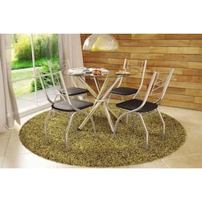 Base Mesa De Jantar Volga M008 S/ Tampo Cromado - Kappesberg