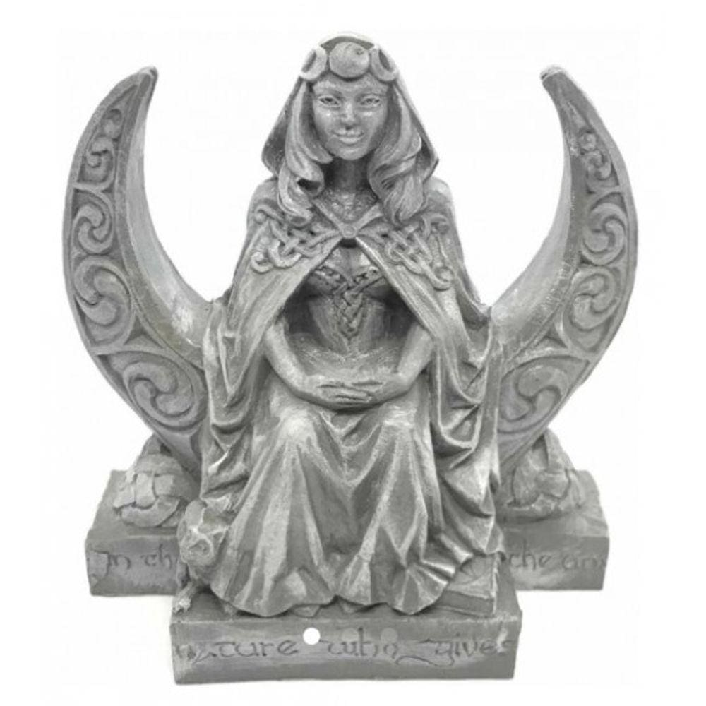 Imagem Deusa Lua  Escultura Resina Estátua 20 cm