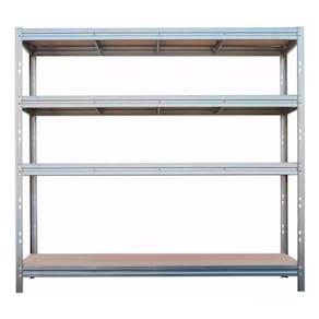 Estante Organizadora Multiuso Aço Galvanizado 200x200x60cm