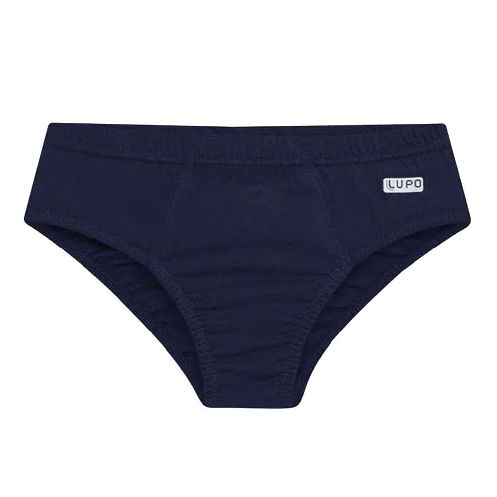 Cueca Infantil Lupo Slip de Algodão 140-001